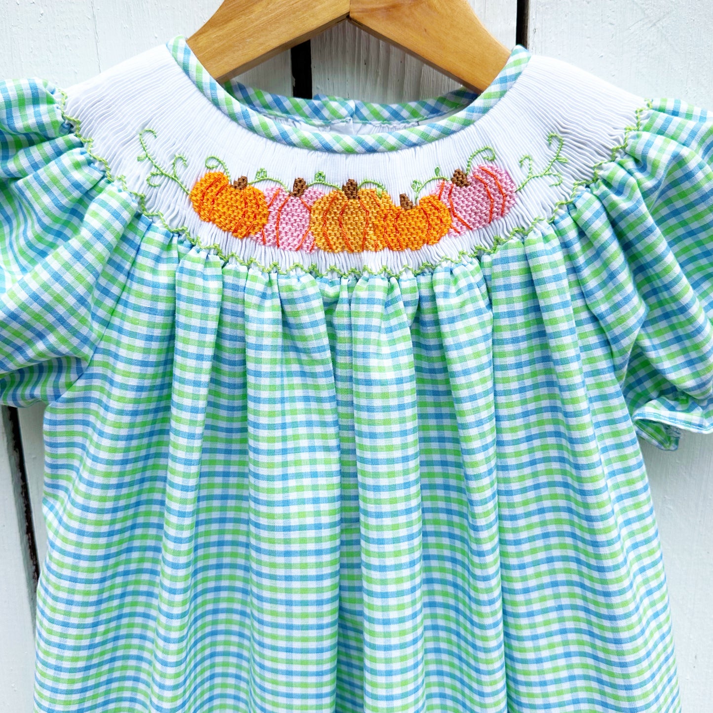 Smocked Pumpkin Bishop Pre-Order