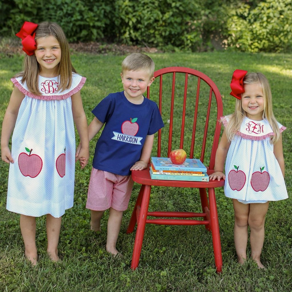 Boys and Girls Matching Back to School Clothes