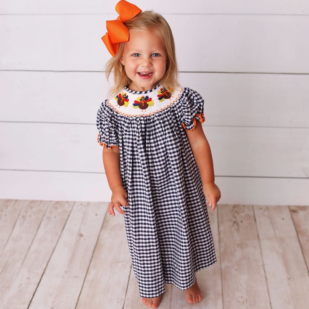 Smocked Turkey Bishop 7 Smocked Turkey Bishop 7