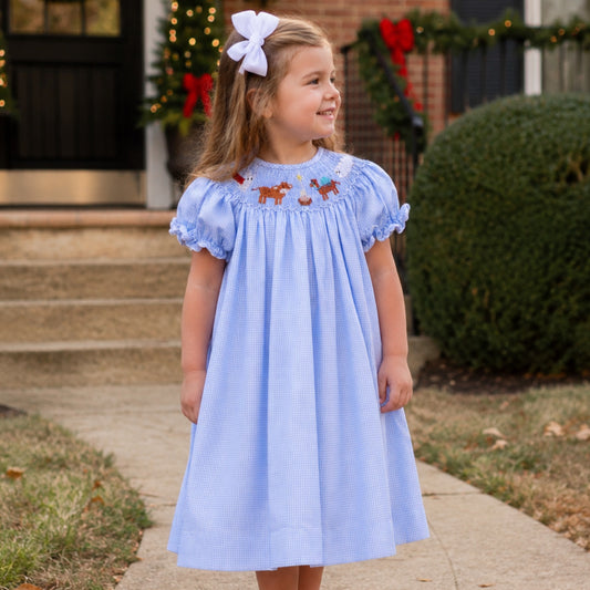 Smocked Nativity Bishop