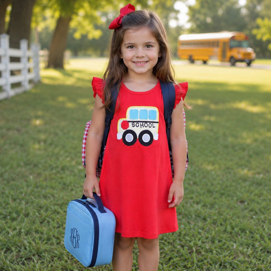 School Bus Knit Dress