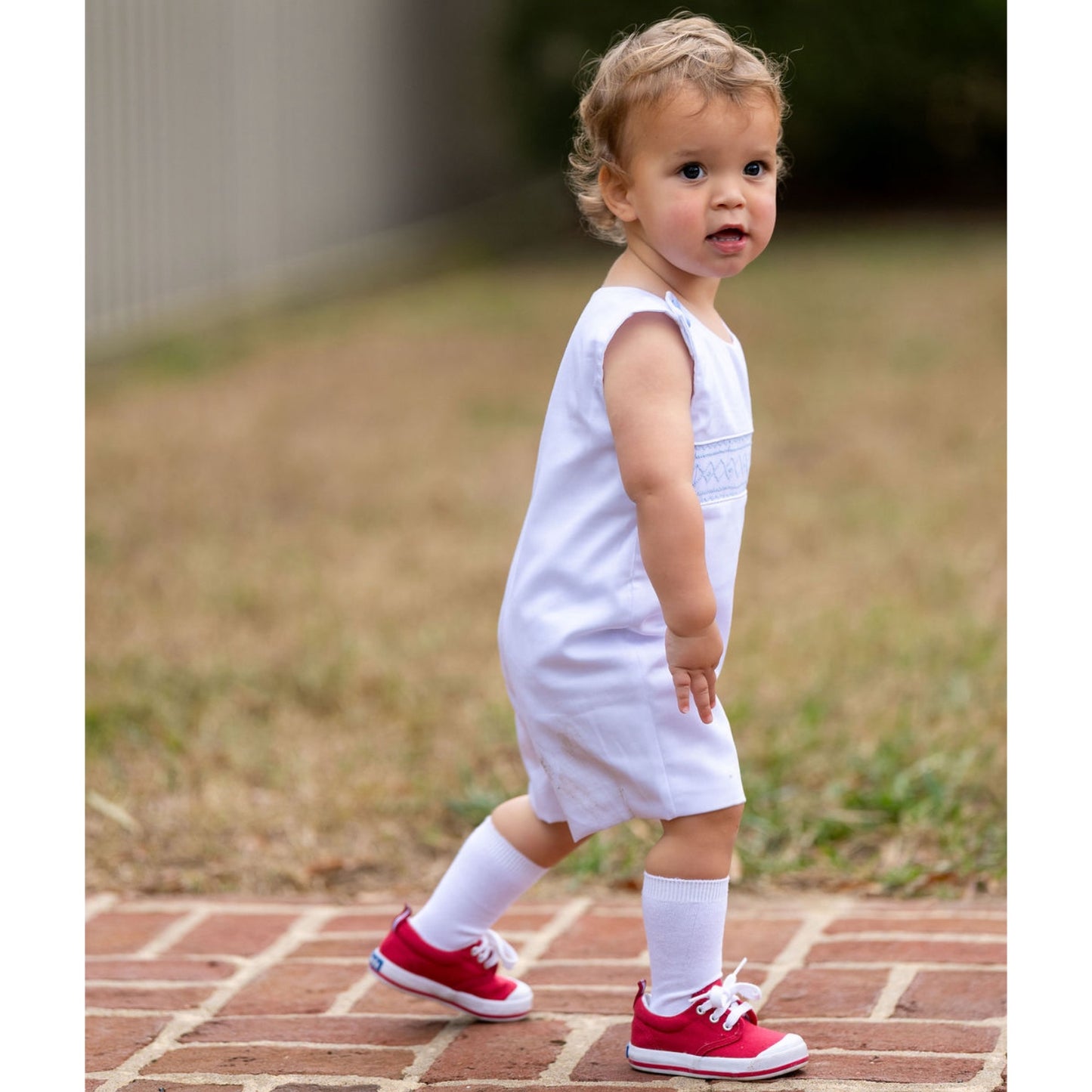 Charleston Smocked Shortall / Jon Jon