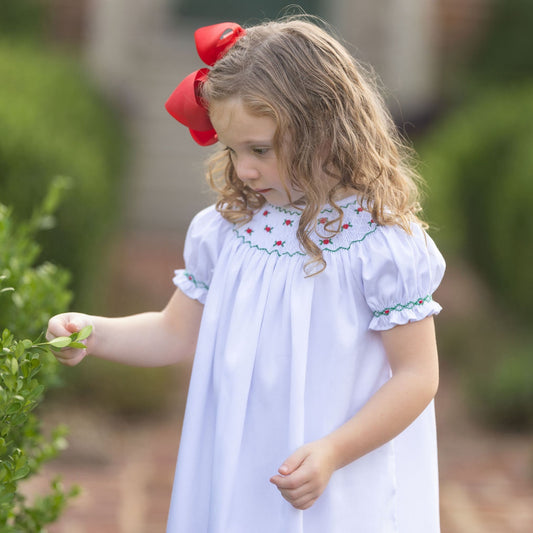 Girls Heirloom Christmas Dress
