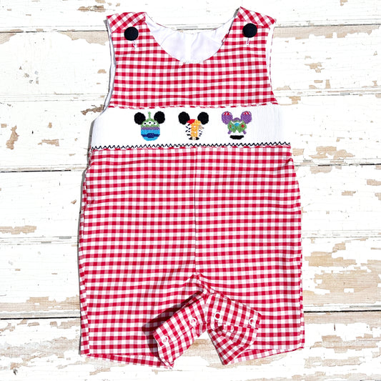 Boys Smocked Toy Story Shortall Jon Jon