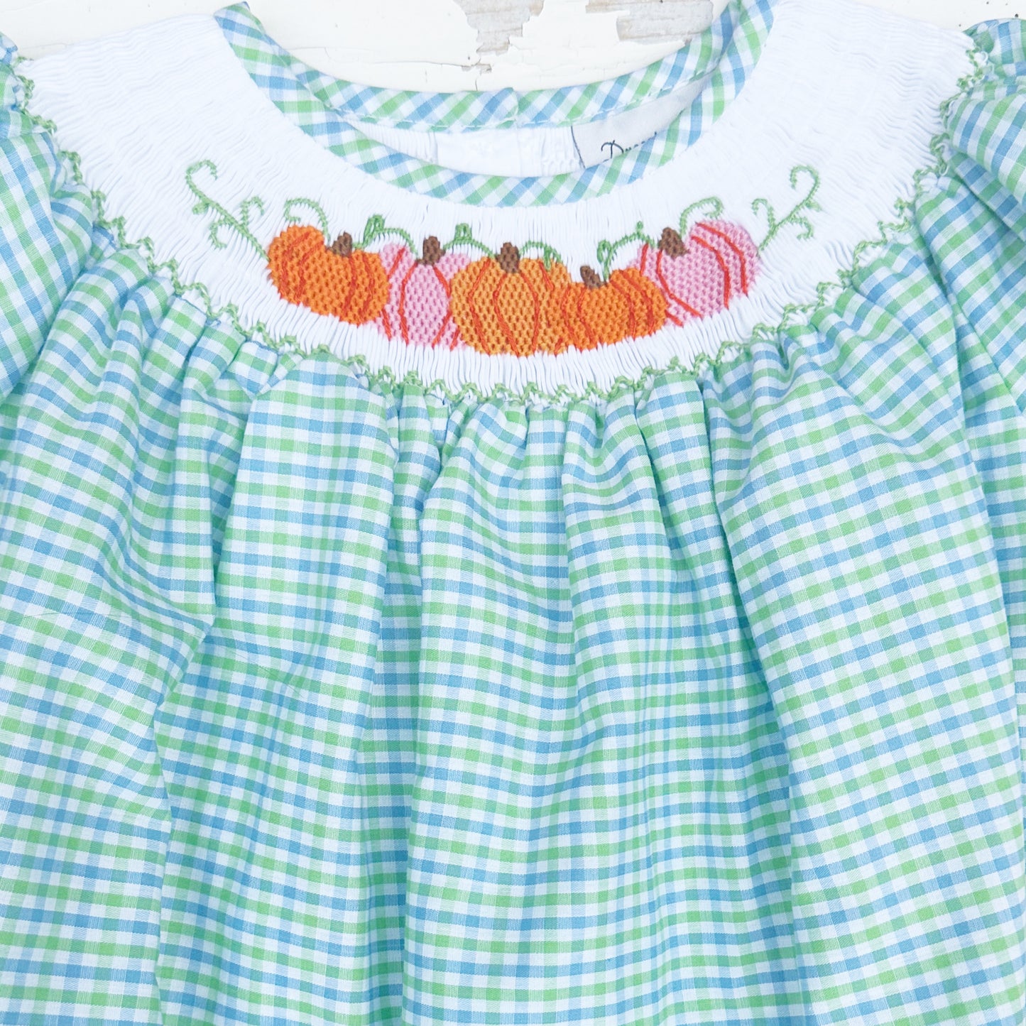 Hand Smocked Pumpkins