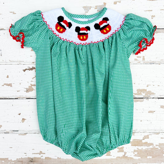 Smocked Christmas Disney Bubble