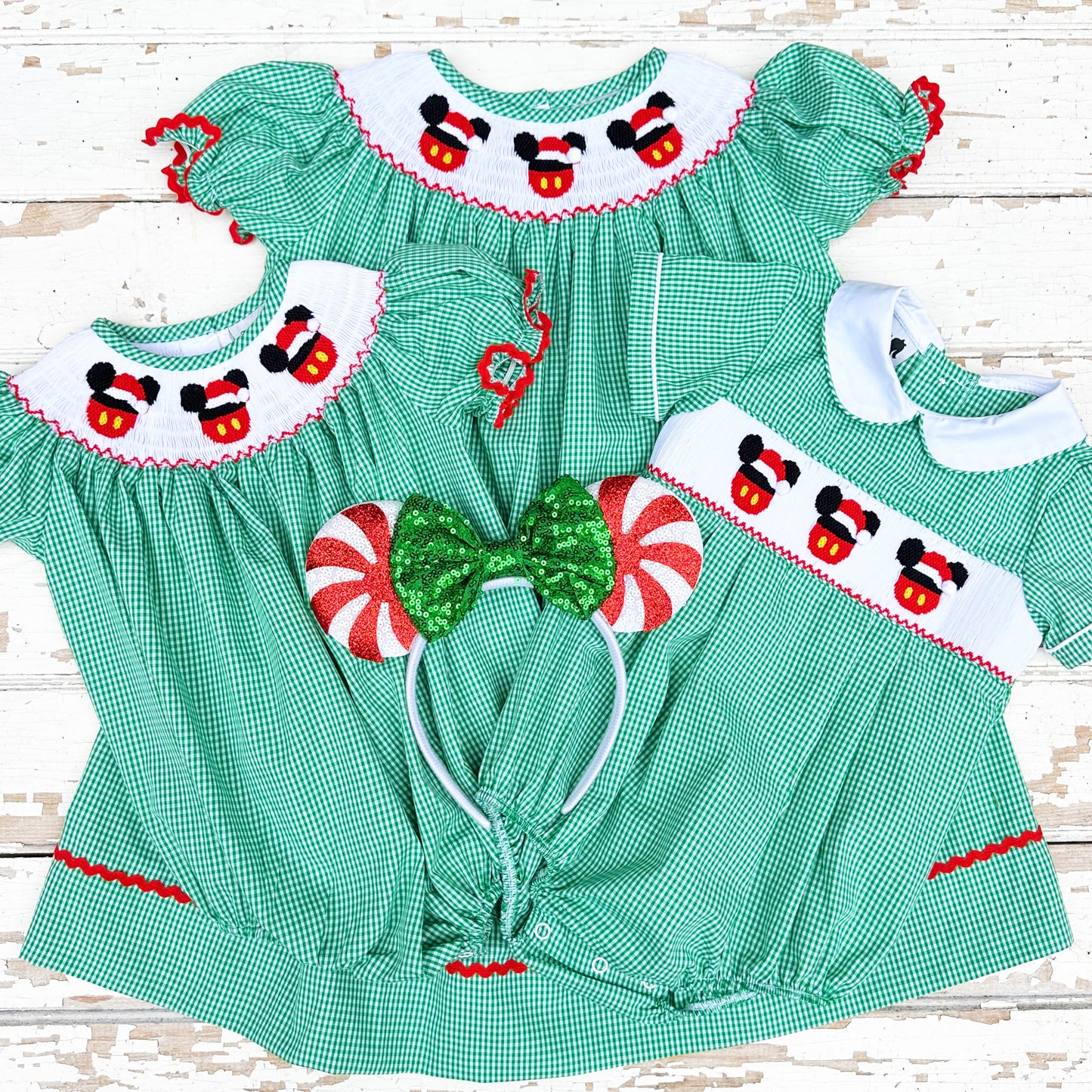 Matching Disney Smocked Outfits