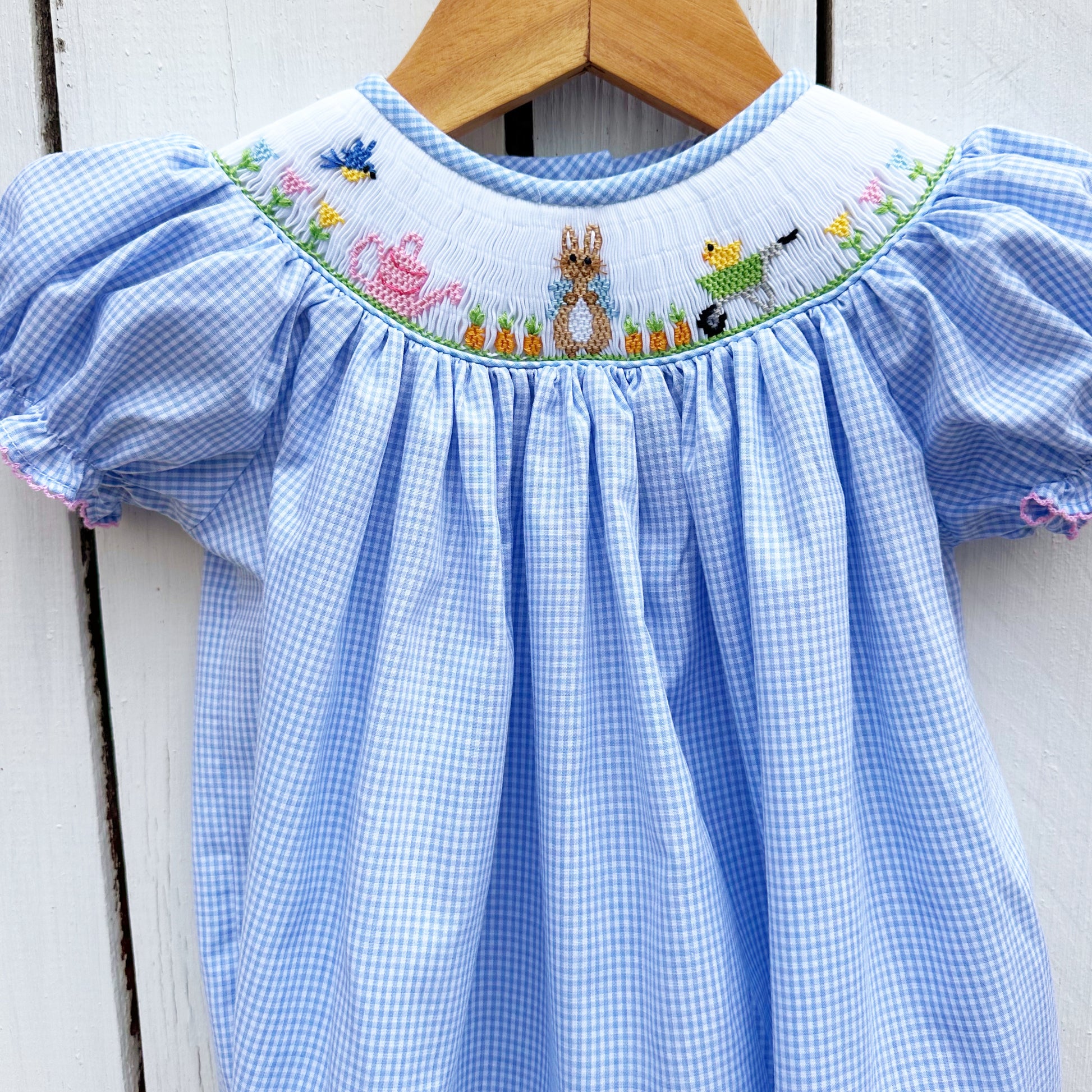 Smocked Peter Rabbit Bubble
