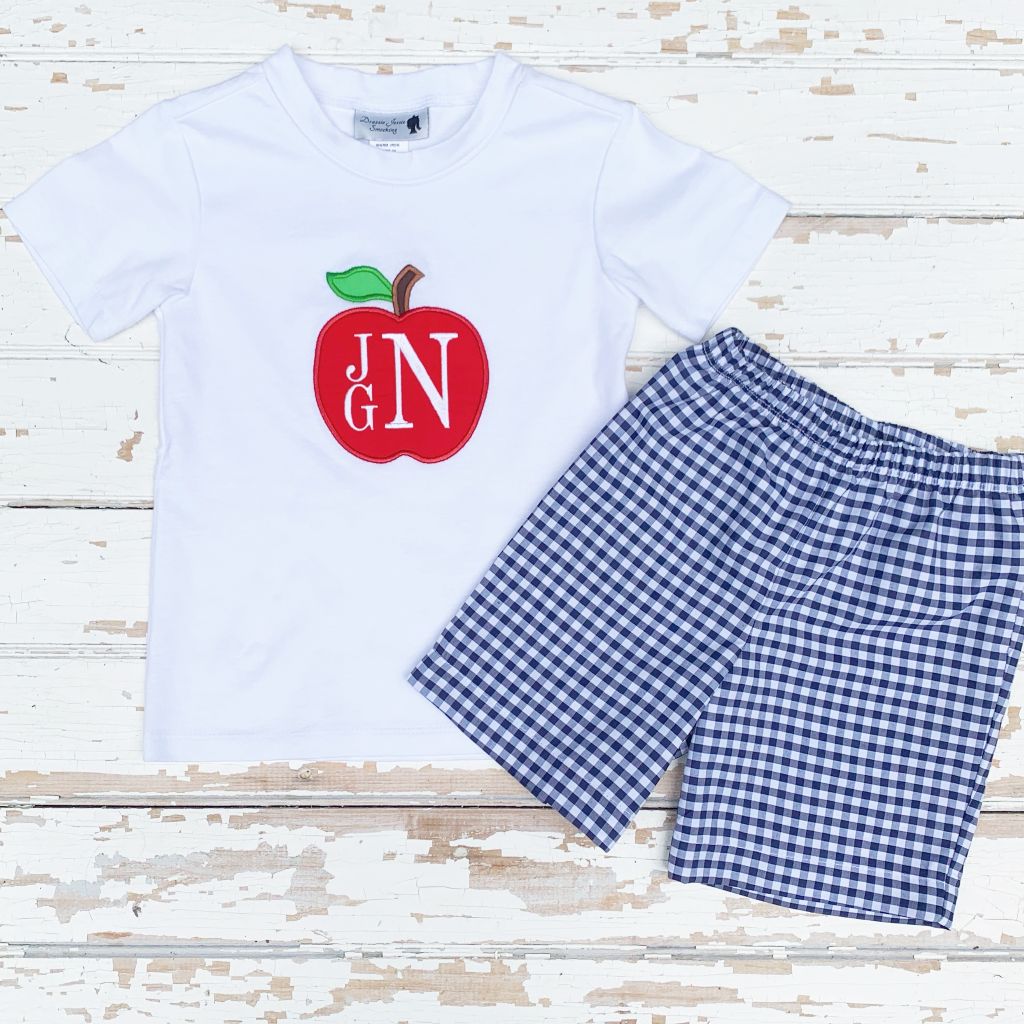 A is for Apple Short Set