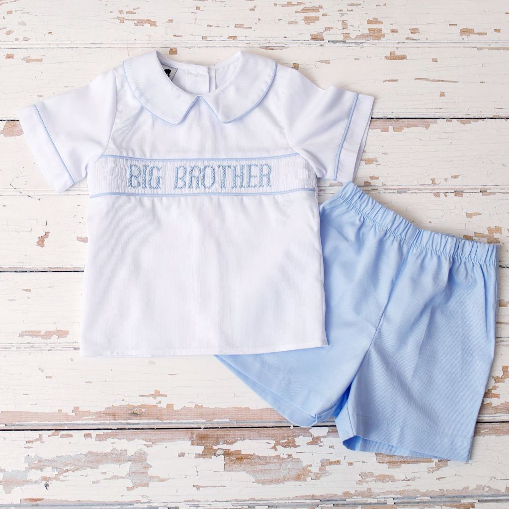 Smocked Big Brother Outfit