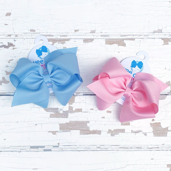 Mini King Grosgrain Bow by Wee Ones