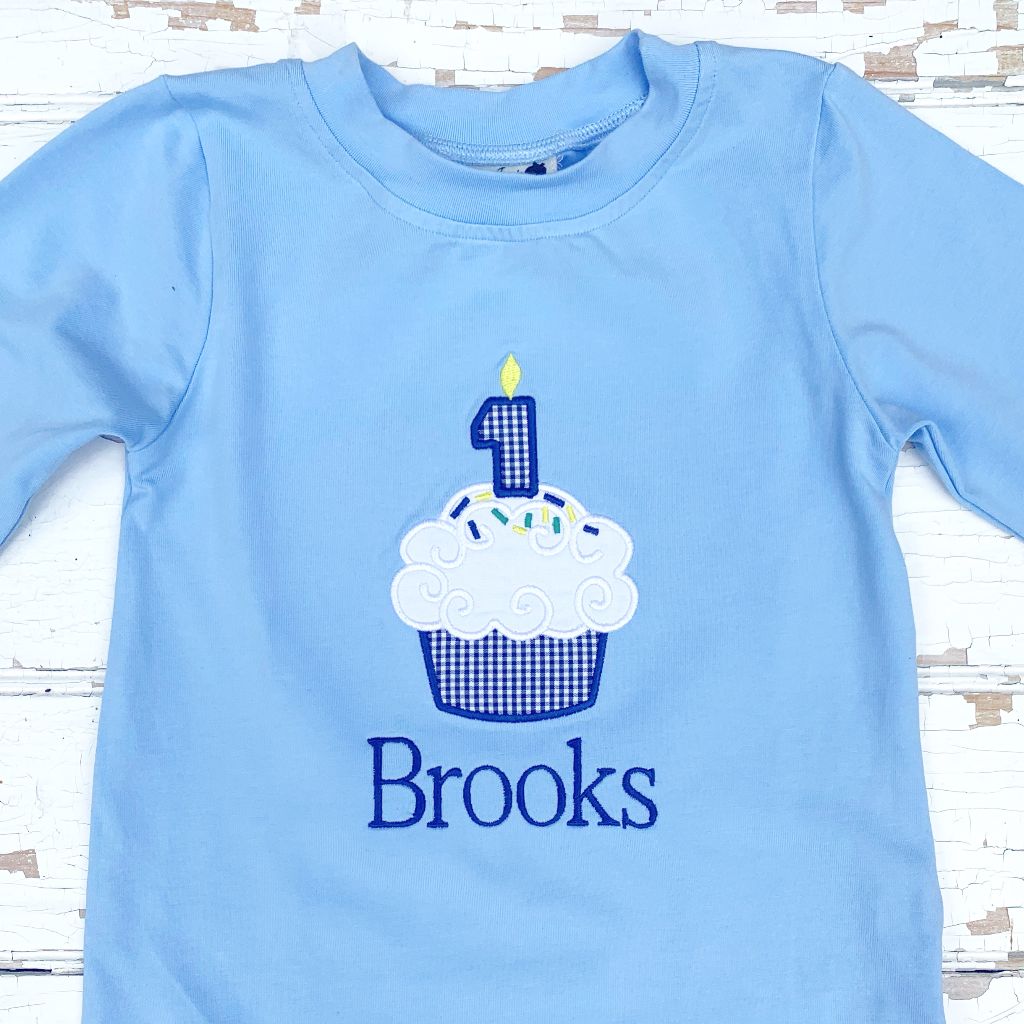 Boys Personalized First Birthday Party Outfit