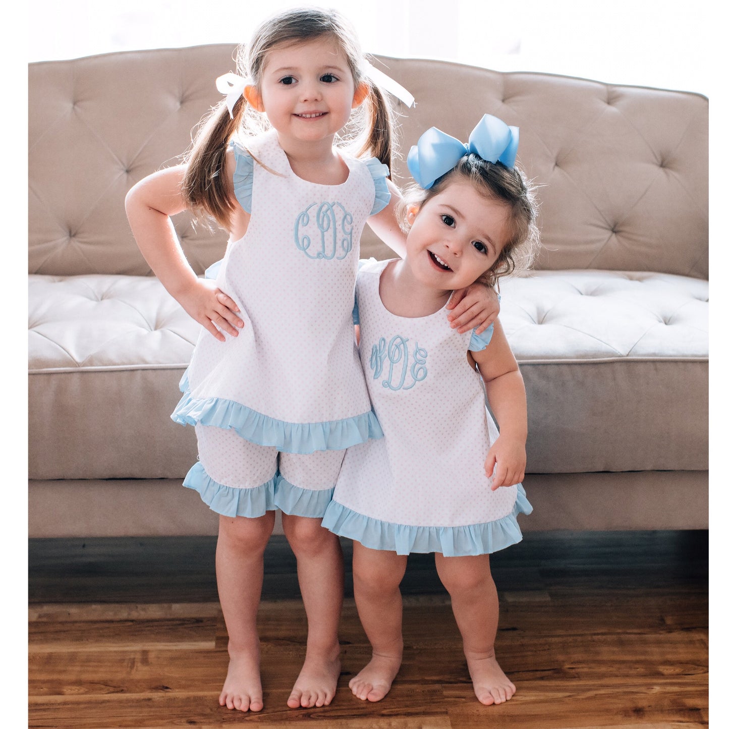 Pink Polka Dot Bloomer Set