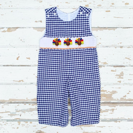 Boys Smocked Clothing Thanksgiving Longall