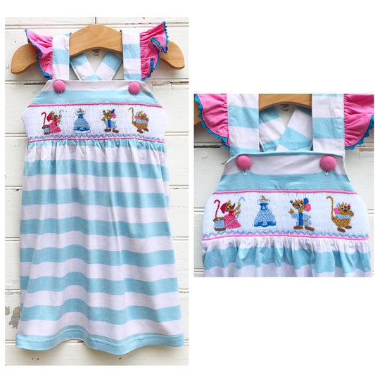 Disney Smocked Cinderella Dress