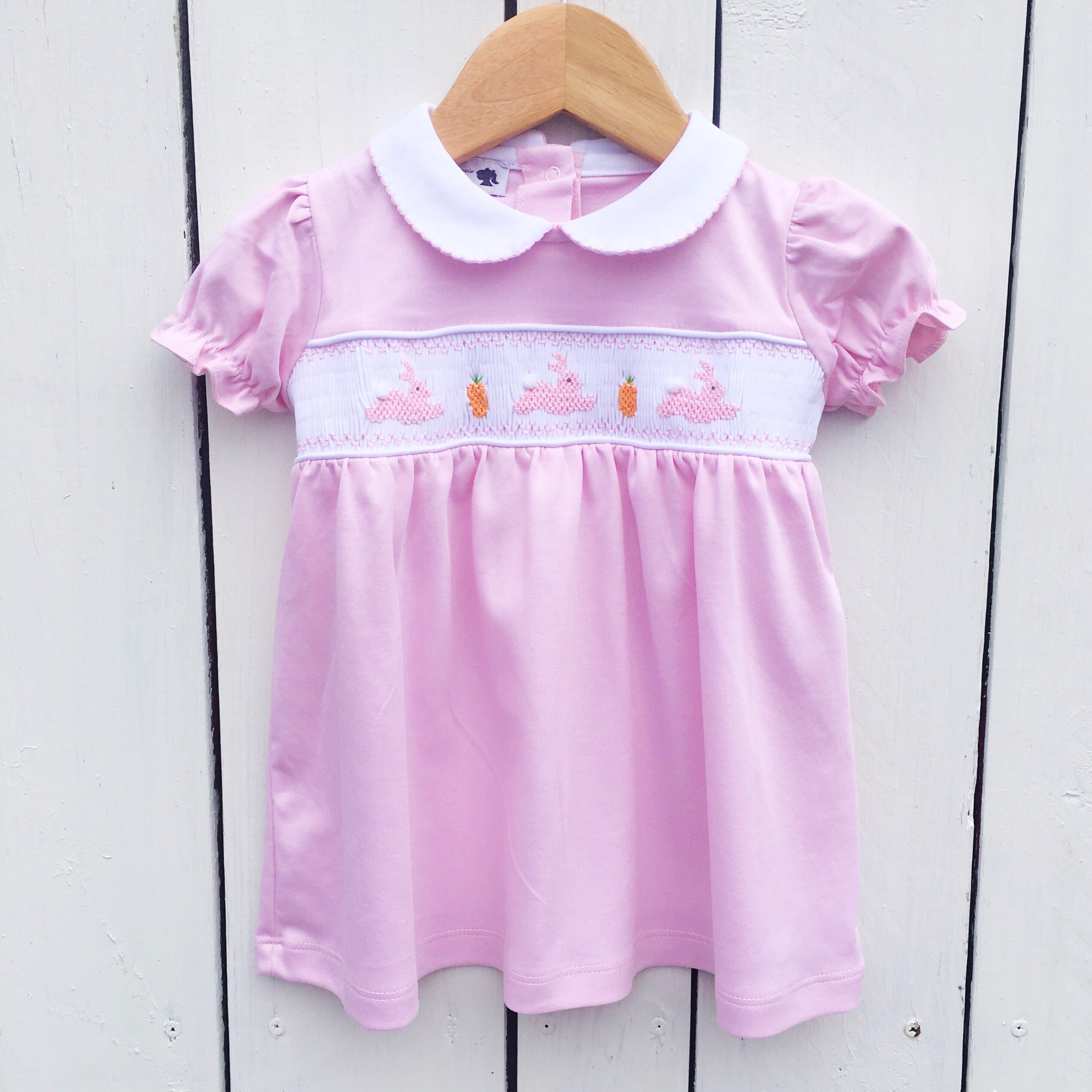Bunny on sale smocked dress