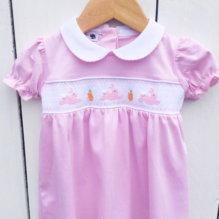 Grace Smocked Bunnies Dress main image 1
