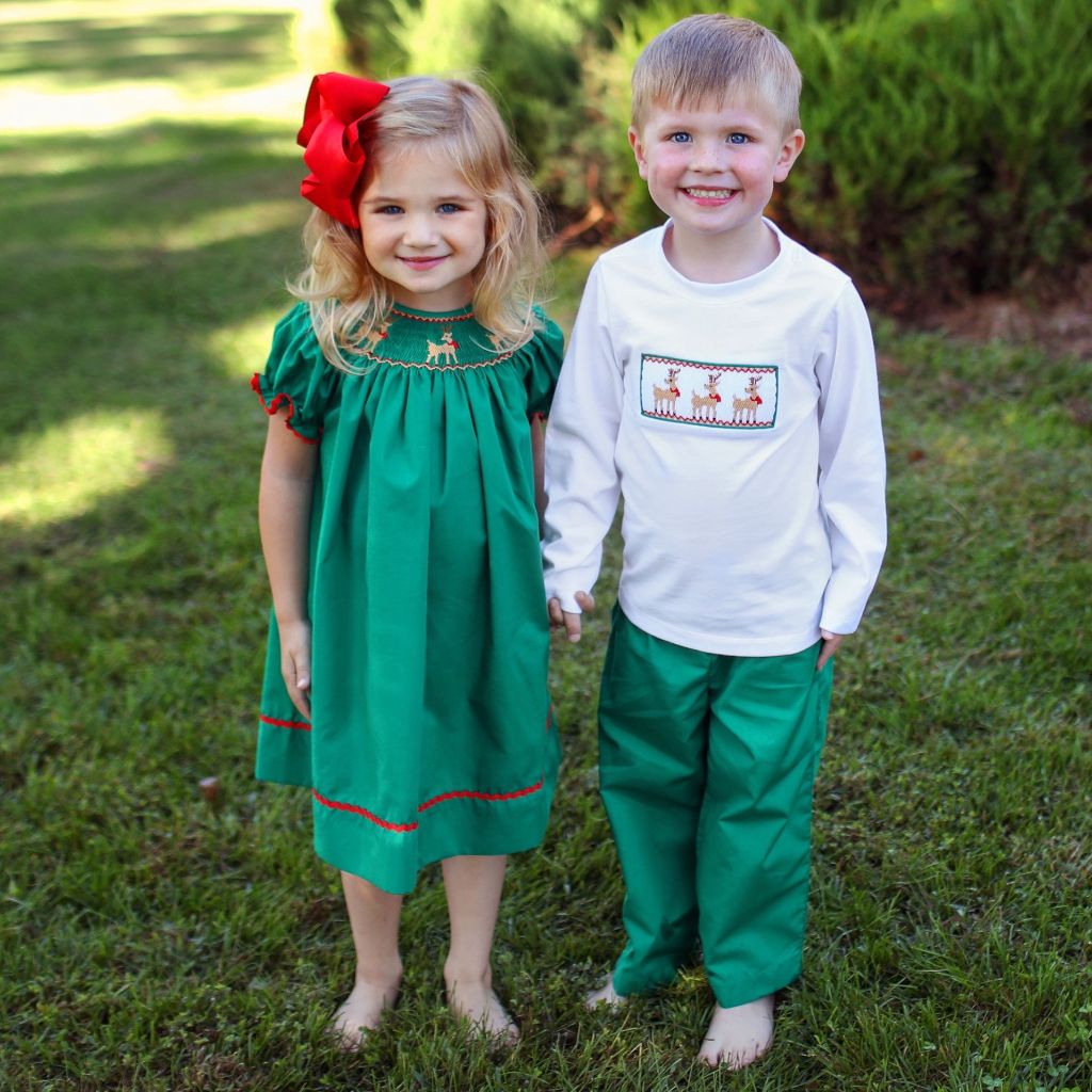 Boys and Girls Matching Christmas Clothing