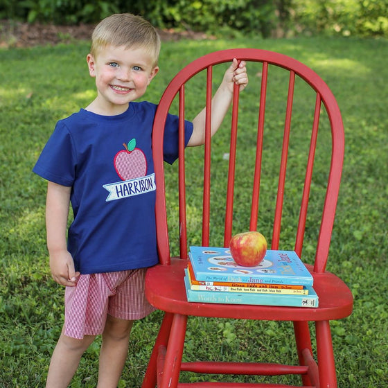 Boys Personalized Back to School Outfit