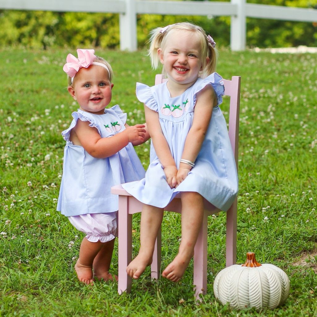 Matching Big Sister Baby Sister Pumpkin Clothes