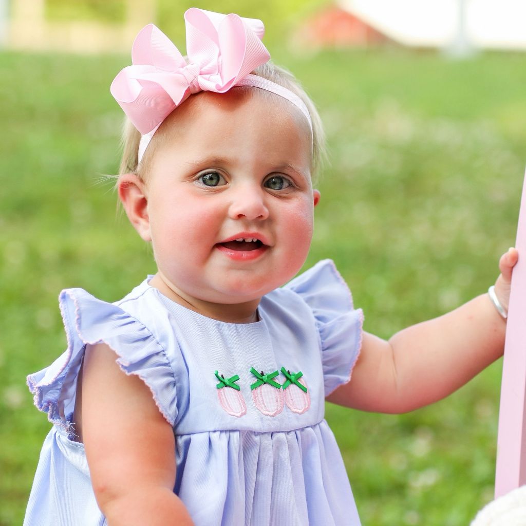 Light Pink Bow Headband