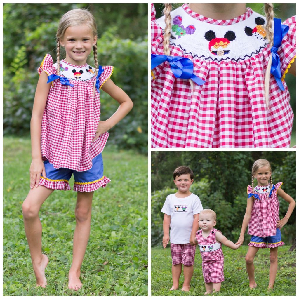 Toy story on sale smocked outfit